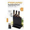 Plastový blok s pěti noži Fiskars Functional Form