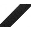Popruh polypropylénový 3 cm černý