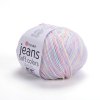 Jeans Soft Colors 6212 pastelová žlutá, fialová, růžová, modrá