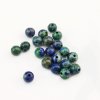 Chryzokol s lapis lazuli-imitace azuritu, barvený 6 mm