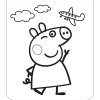 Omalovánky se samolepkami, Prasátko Peppa