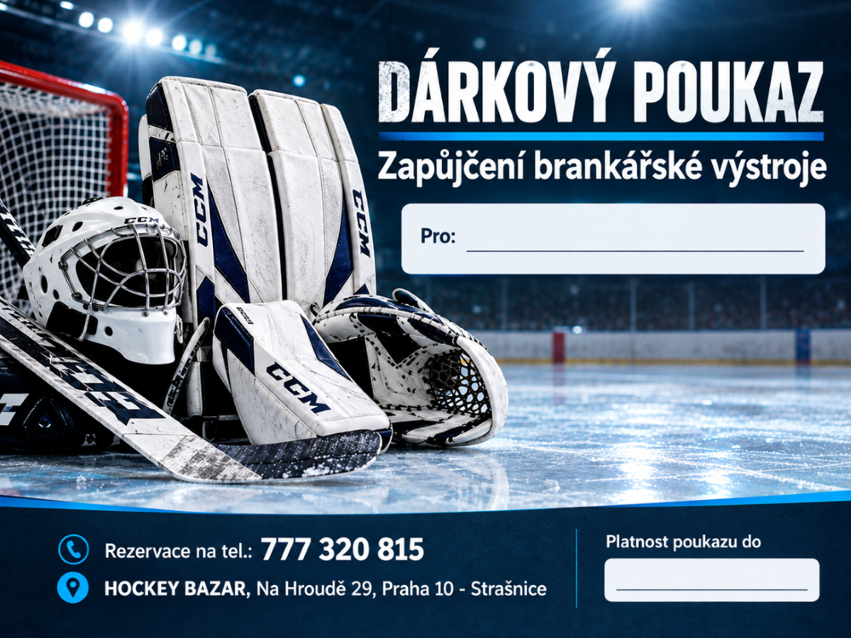 Dárkový poukaz - brankář