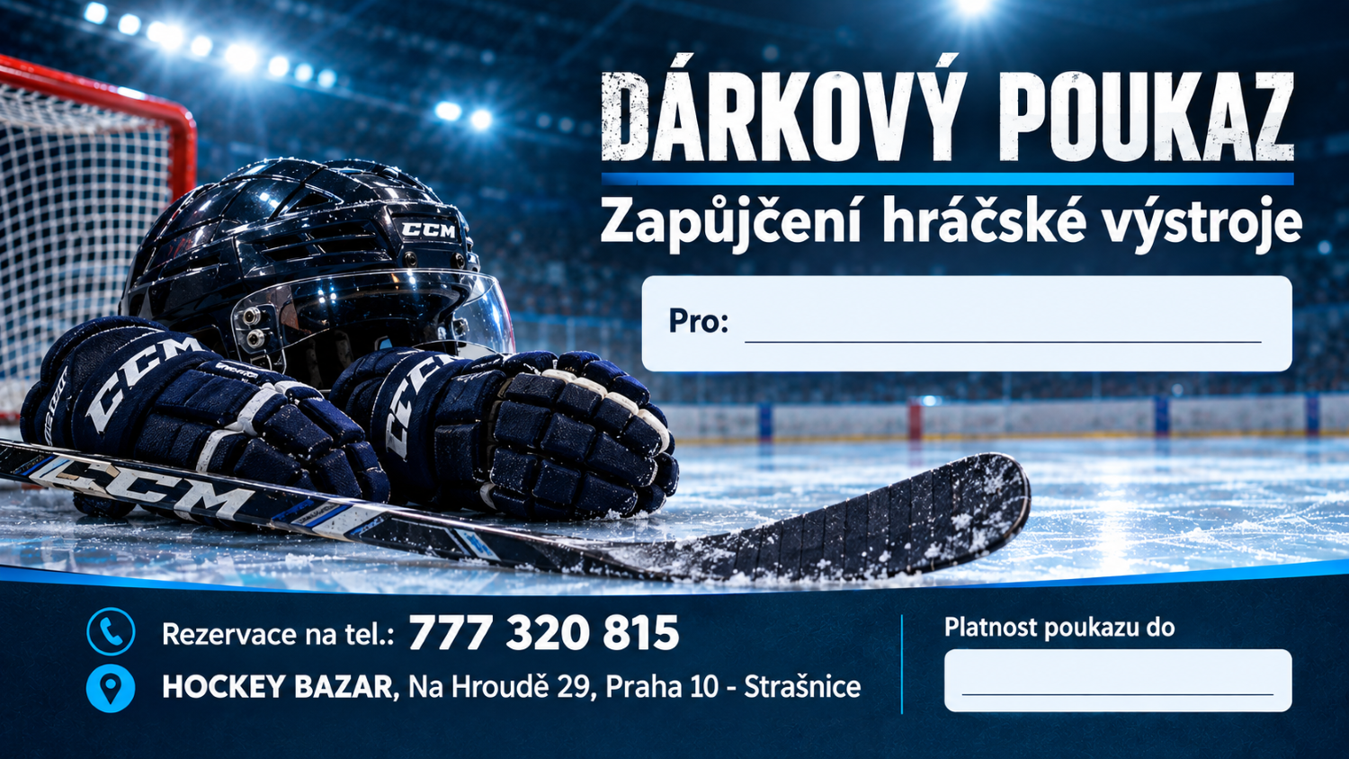 Dárkový poukaz - hráč