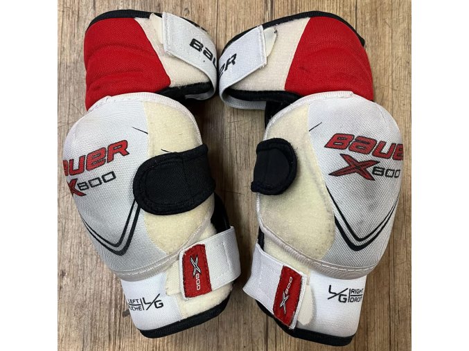 Lokty BAUER VAPOR X800 JR, vel. L (220325)