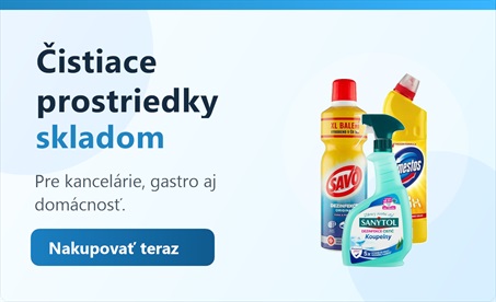 Nakupujte čistiace prostriedky pre domácnosti, firmy, kancelárie aj gastro prevádzky. Profesionálna drogéria skladom na Prohyg.sk.