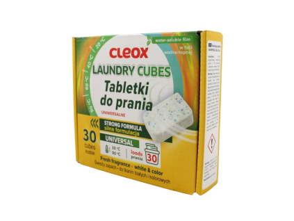 CLEOX tablety na pranie univerzálne 30ks