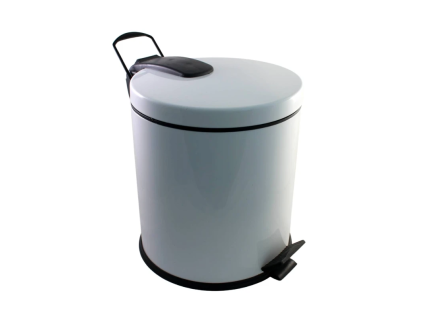 Odpadkový kôš biely 30L