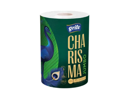 Papierová kuchynská utierka Grite Charisma Jumbo, 100% celulóza 3vrst. 1ks