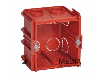 41911 audac wb45si fs instalacni krabice pro 1x panel 45x45mm do zdi