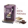 Faber Pro Deluxe VIOLET na přípravu E.S.E. POD espressa  - profesionální kávovar + 600ks POD kávy