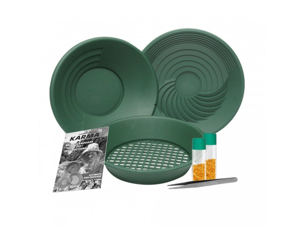 Návod na rýžování zlata s rýžovací sadou Karma Ultimate PRO