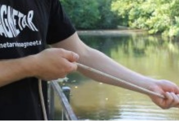Nejlepší magnet fishing uzel