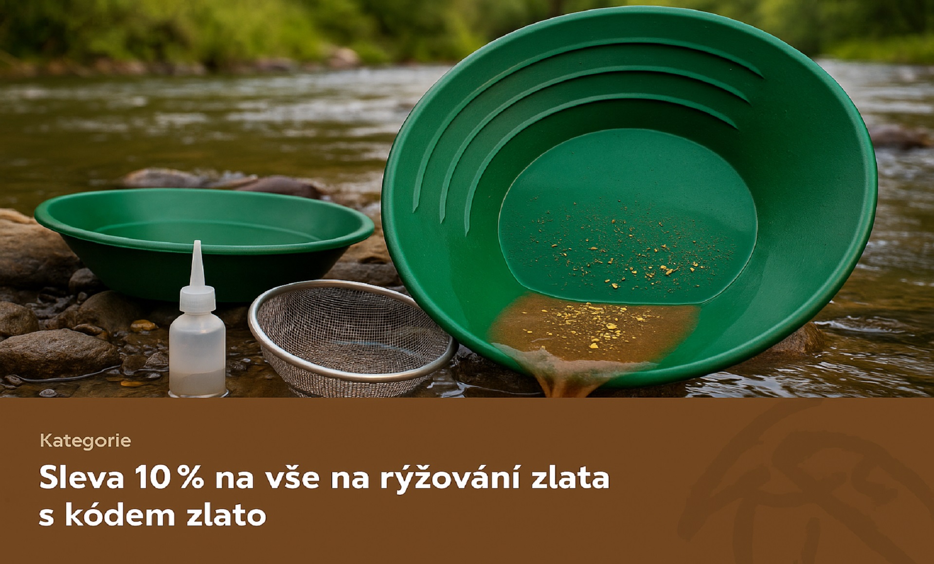 10% Sleva při zadání kodu zlato v košíku