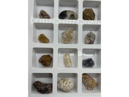 Mini sbírka minerálů