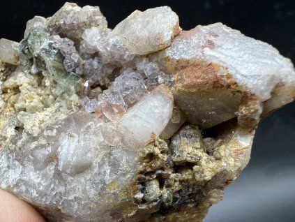 Apatit, fluorit - Krupka