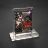 spectator card display stand with magnetic closure 3