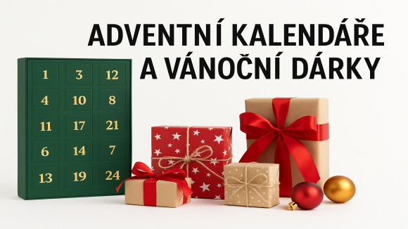 Adventní kalendáře a vánoční dárky – kouzlo Vánoc začíná už na konci listopadu