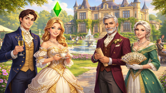 The Sims 4 Urozené dědictví – nový datadisk Royalty and Legacy