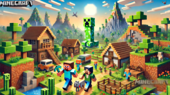 Film Minecraft, hry a merch