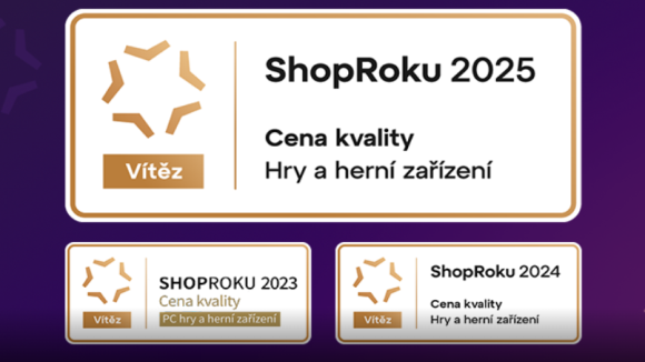 Prokonzole.cz slaví hattrick v soutěži ShopRoku – děkujeme, že za tím stojíte právě vy