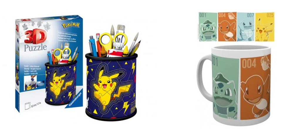 Pokemon merch