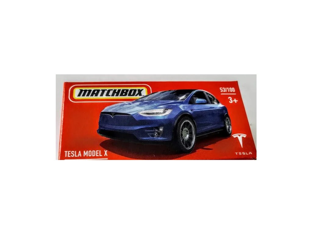 Toys Matchbox Tesla Model X Box Nové Prokonzole.cz