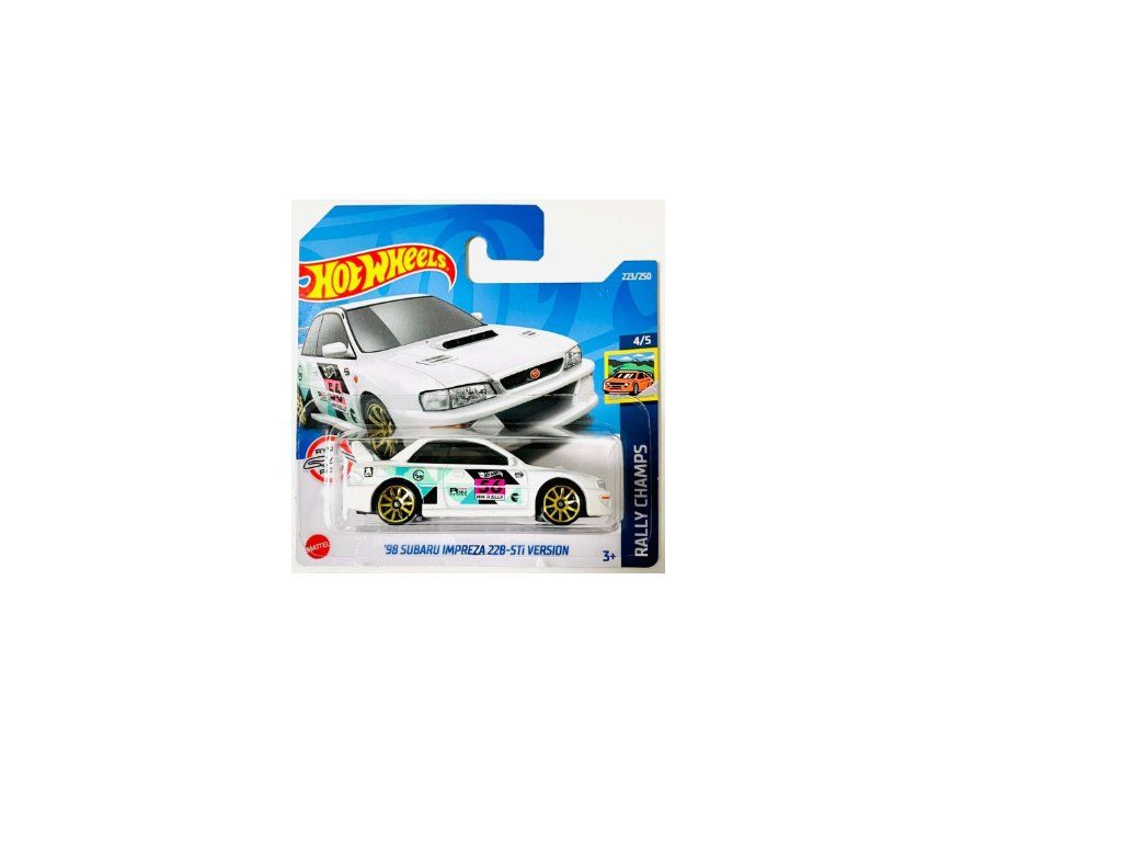 Hot Wheels 98 Subaru Impreza 22B-Sti Version Nové za 248 Kč | Prokonzole.cz