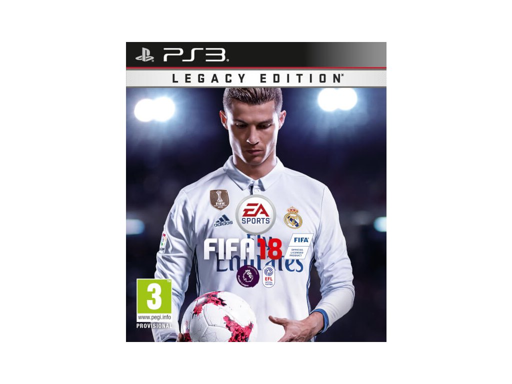 PS3 FIFA 18 Legacy Edition - Prokonzole.cz