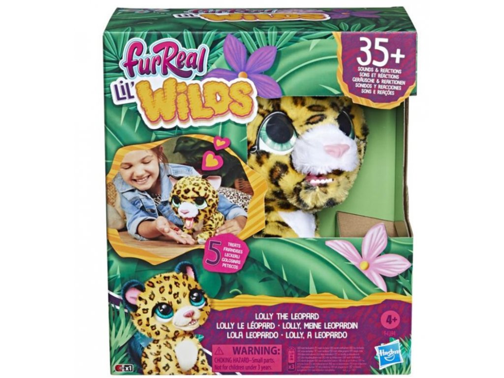 furReal Friends Lil' Wilds Lolly the Leopard Interactive