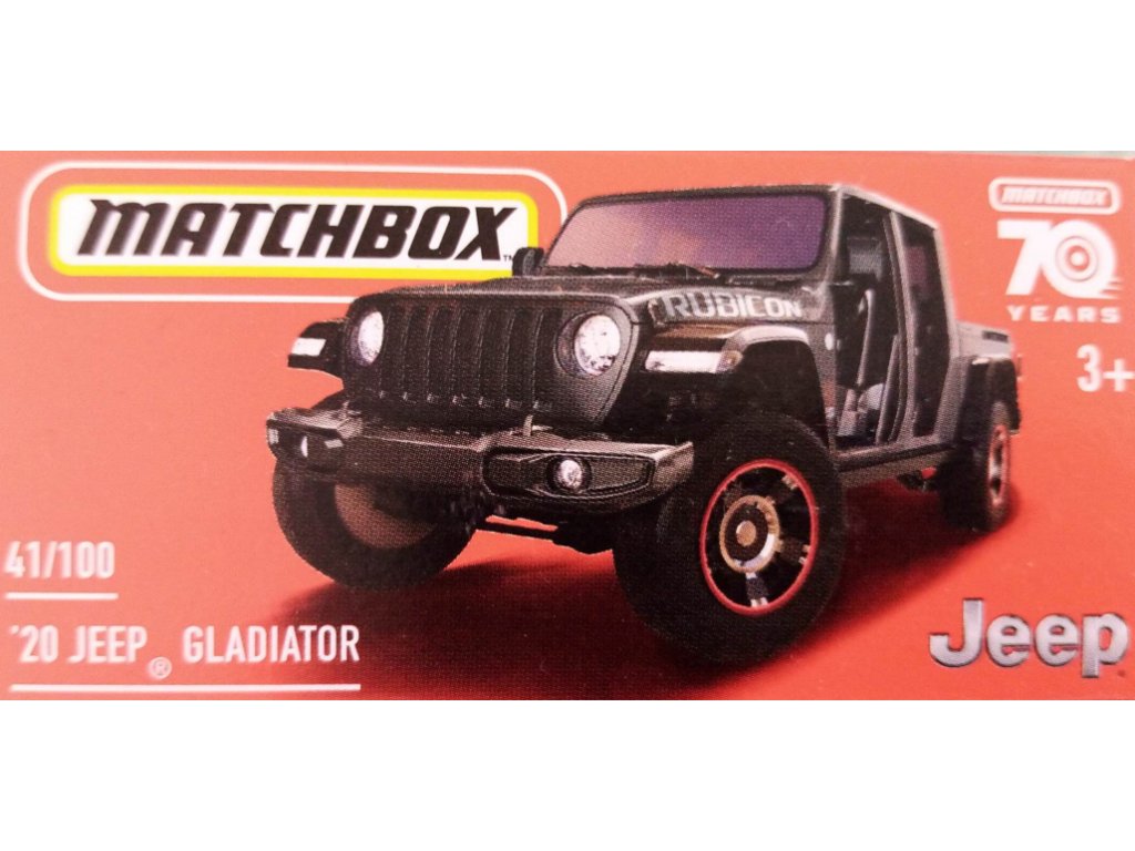 Matchbox 20 Jeep Gladiator Box Nové Prokonzole.cz
