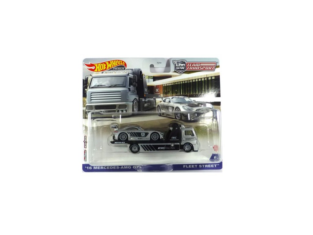 Hot Wheels Premium Car Culture Team Transport 16 MercedesAMG GT3 Fleet