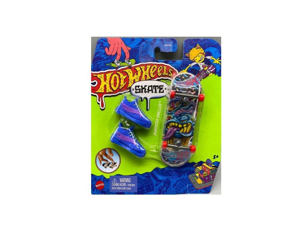 Hot Wheels Skate - Ciotola per Cereali da Skate di Tony Hawk, playset a
