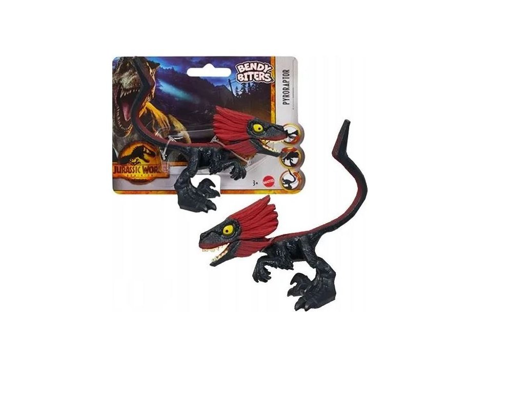 Jurský svět Bendy Biters Pyroraptor