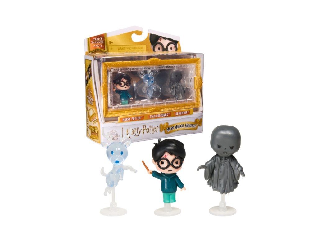 Figurky Harry Potter Micro Magical Moments Harry Potter, Stag Patronus, Dementor