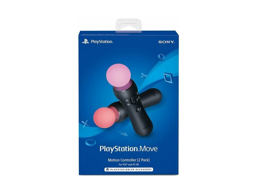 PS4 Playstation Move Twin Pack Nové - Prokonzole.cz
