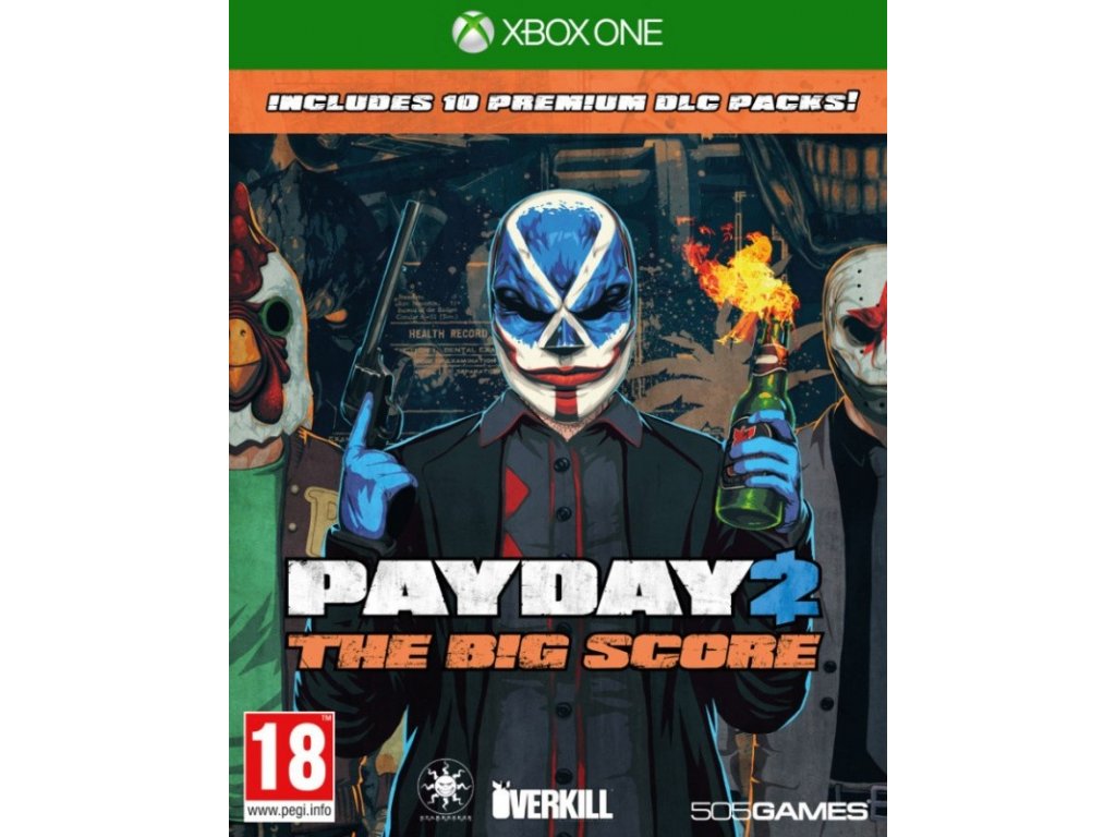 XONE Payday 2 The Big Score Nové - Prokonzole.cz