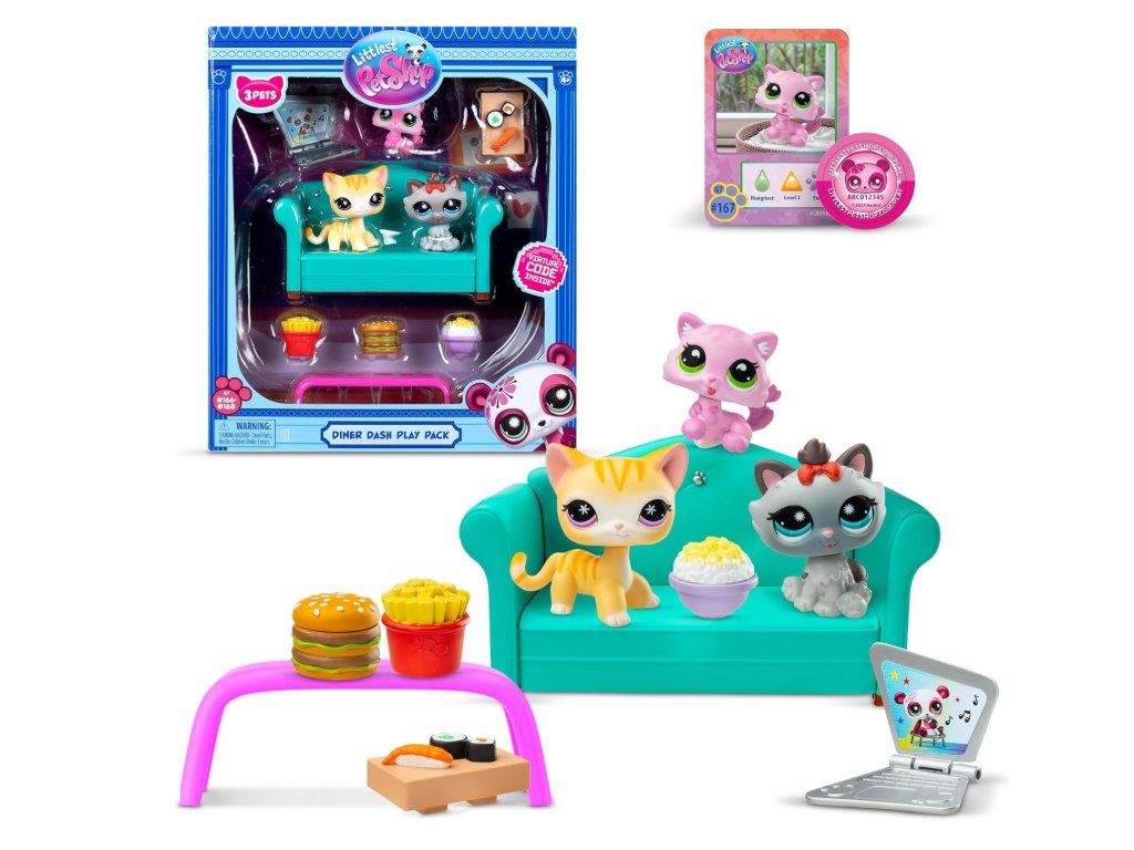 Figurky Littlest Pet Shop Diner Dash2
