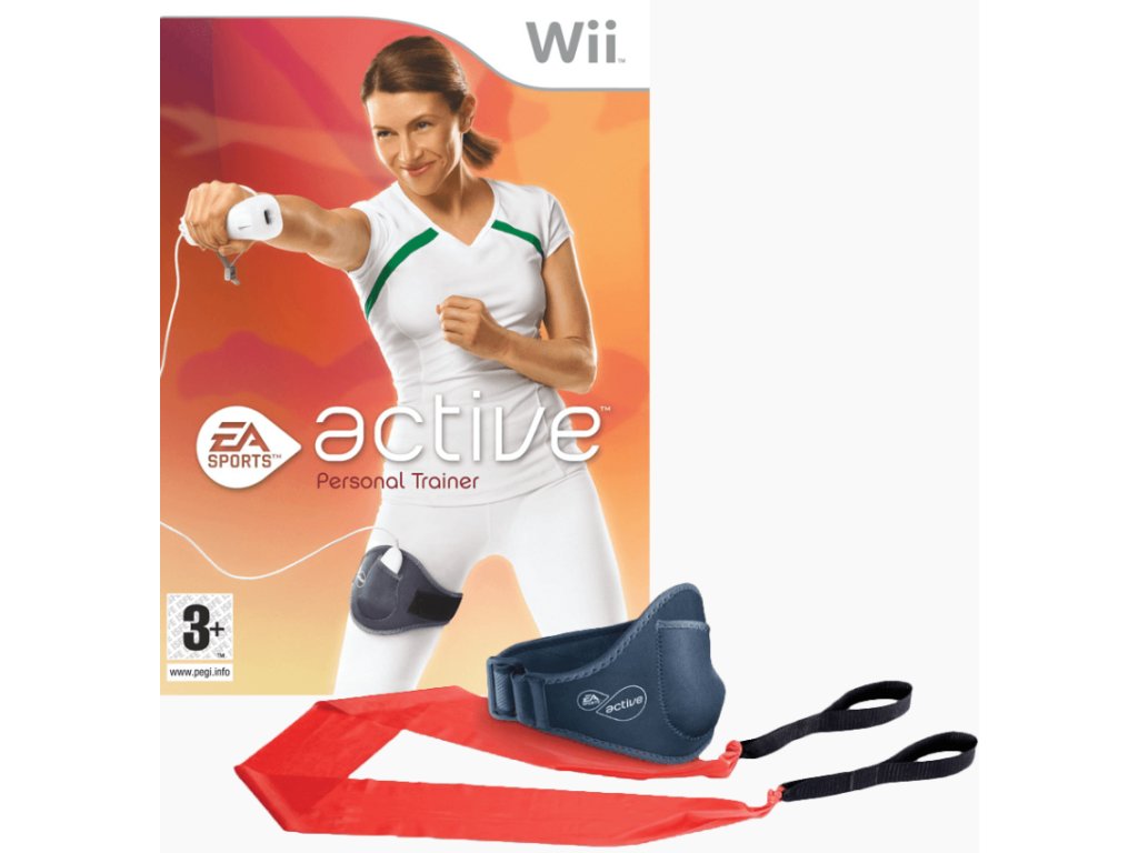 personal trainer wii nunchuck leg strap