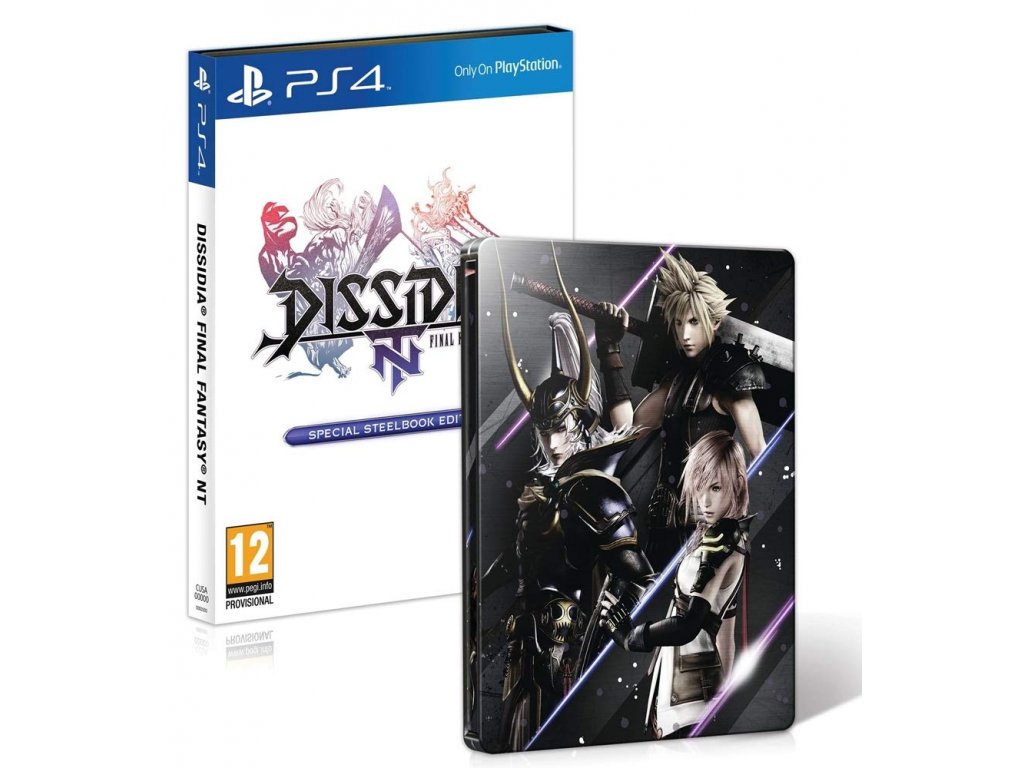 PS4 Dissidia Final Fantasy NT Steelbook