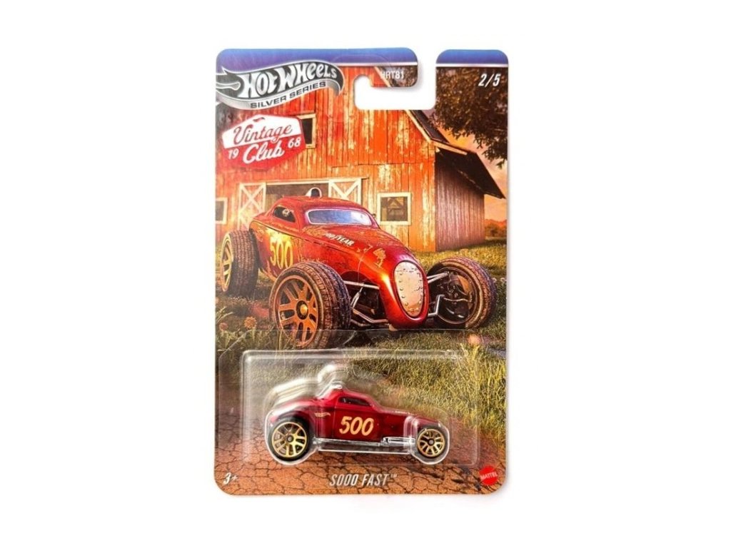 Hot Wheels Vintage Club 1968 Silver Series Sooo Fast