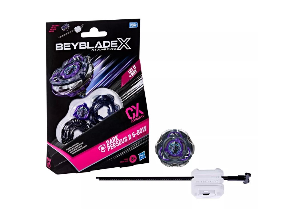 Beyblade X Starter Pack CX Dark Perseus B 6 80W Defense Type