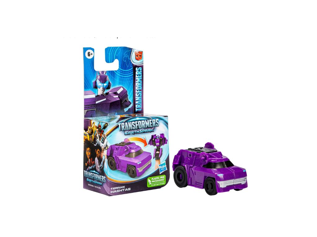 Figurka na prst Transformers Earthspark Terran Hashtag