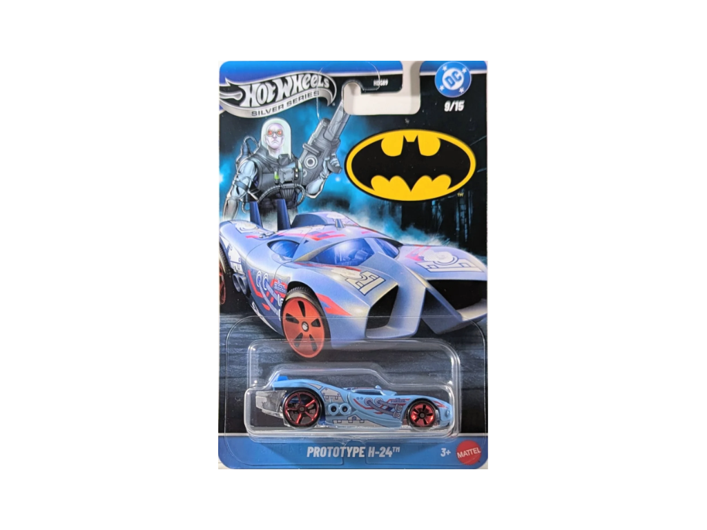 Hot Wheels DC Silver Series Batman Prototype H24