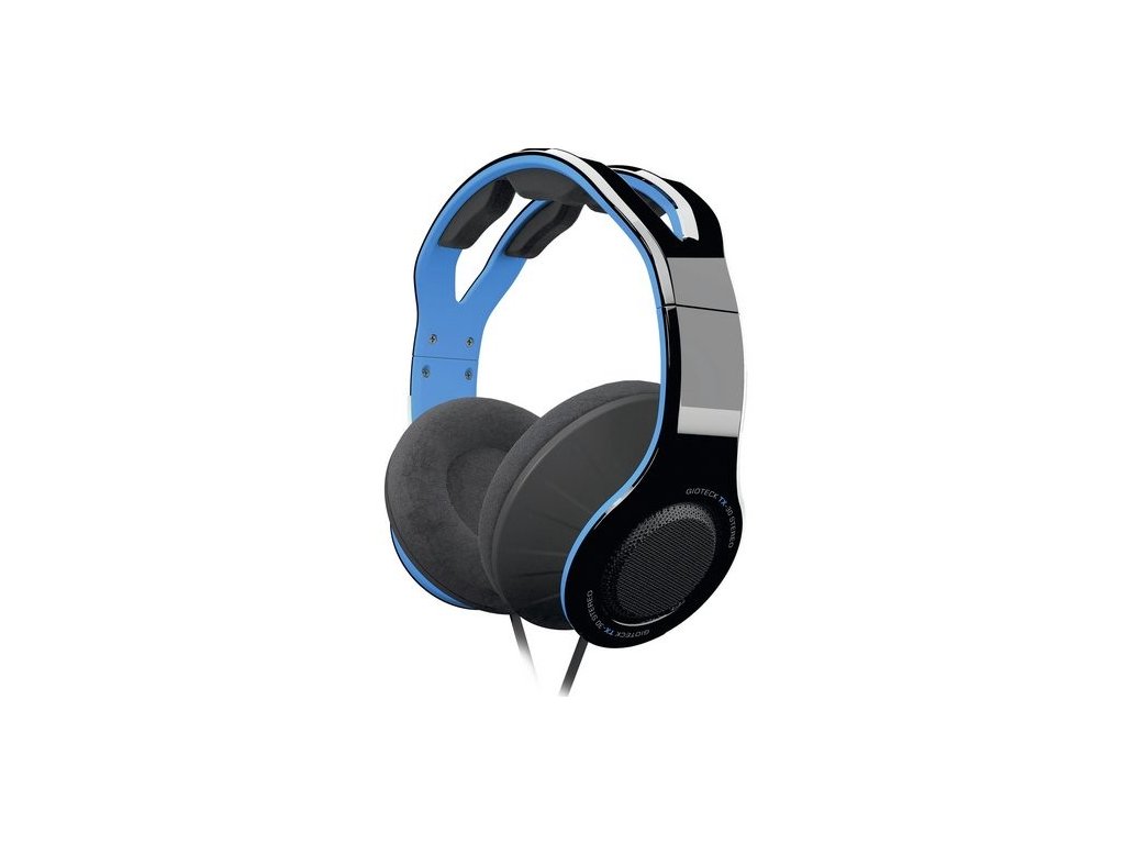 PS4 sluch tka Gioteck TX30 Stereo Game and Go Headset Blue Nov
