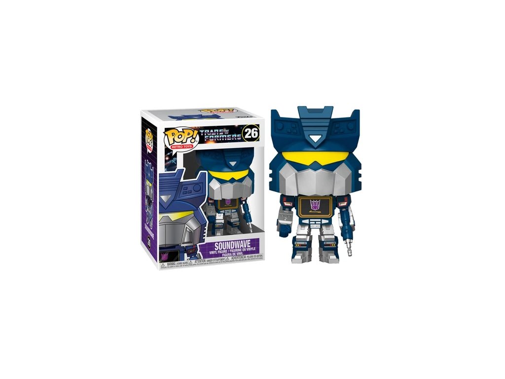 Merch Funko POP! 26 Transformers Soundwave Nové za 355 Kč