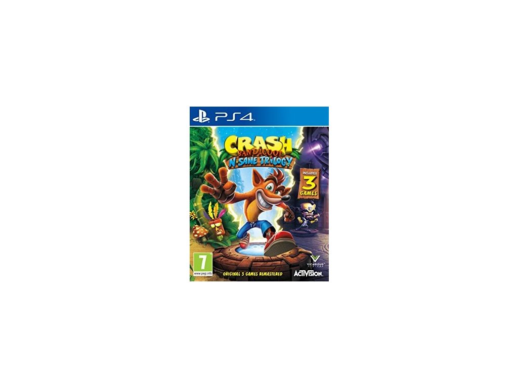 PS4 Crash Bandicoot N Sane Trilogy