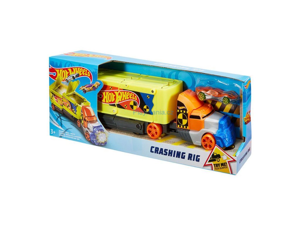 Toys Hot Wheels Smashin Stunt Rig Camion Crash Nové za 449 Kč