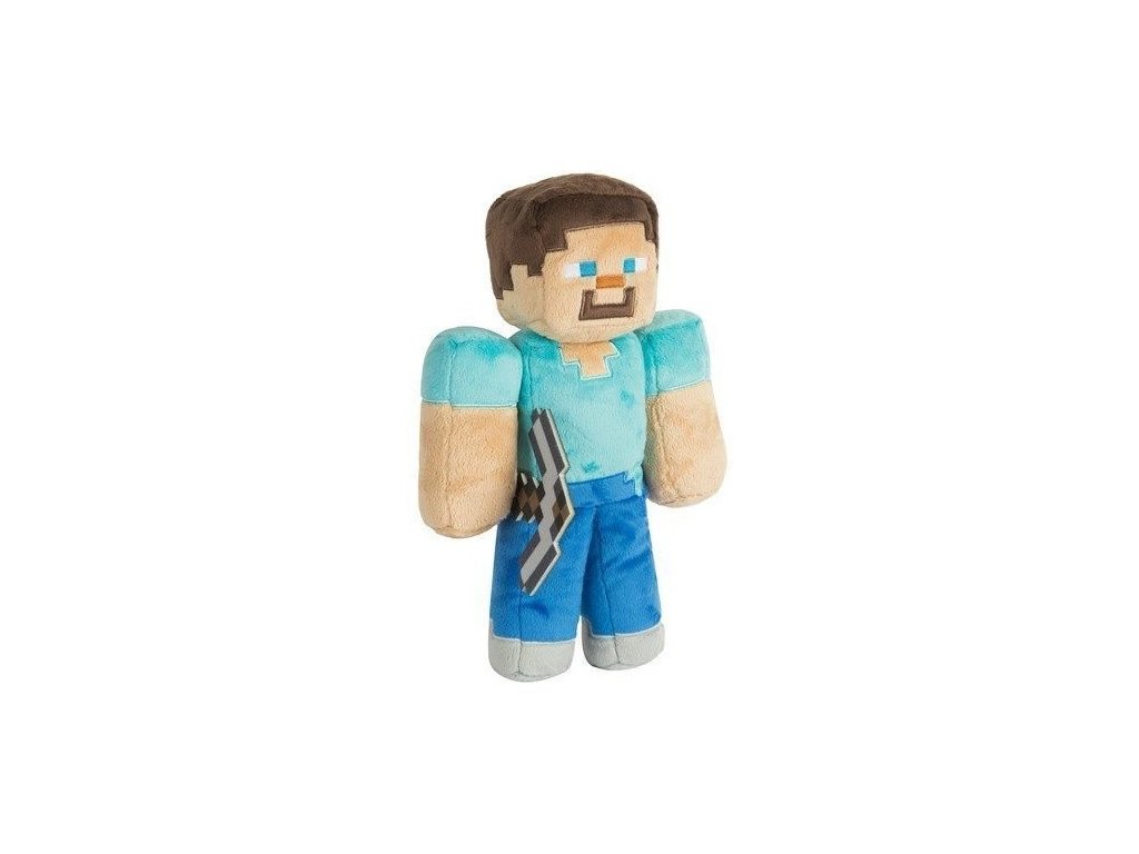 Merch Plyšová hračka Minecraft Steve With Hang Tag 30 cm