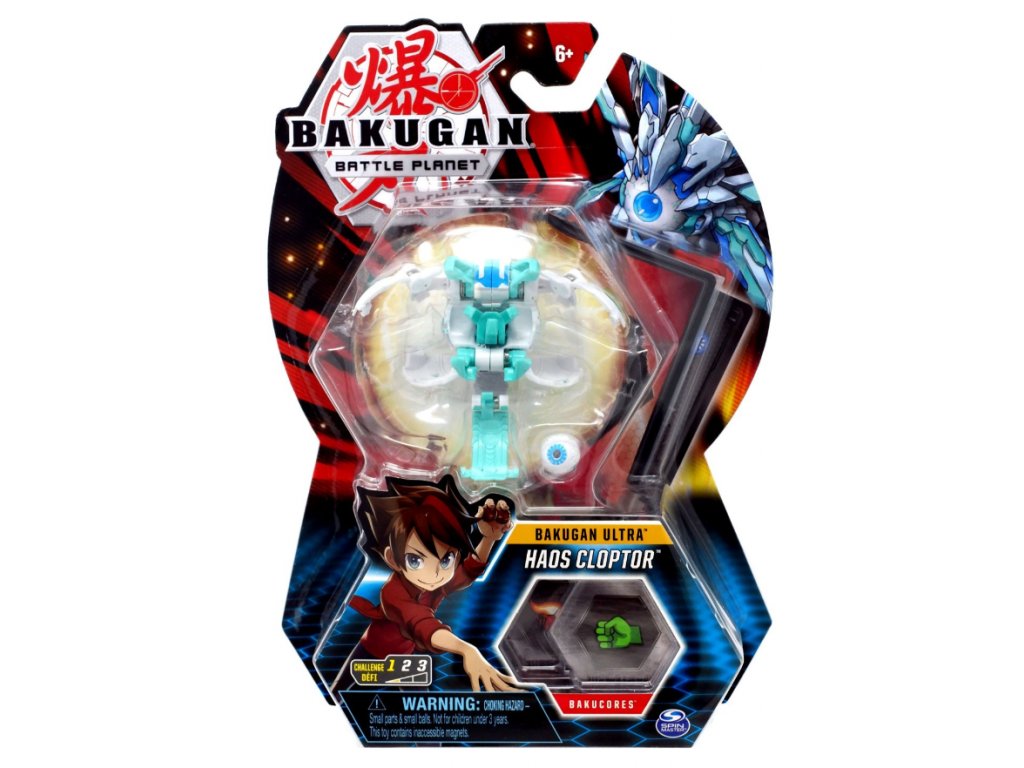 Toys Bakugan Battle Planet Bakugan Ultra Diamond Haos Cloptor Ball Pack  Nové - Prokonzole.cz