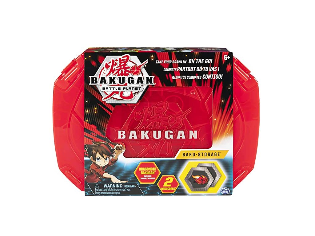 Toys Bakugan Battle Planet Battle Brawlers Red Baku Storage